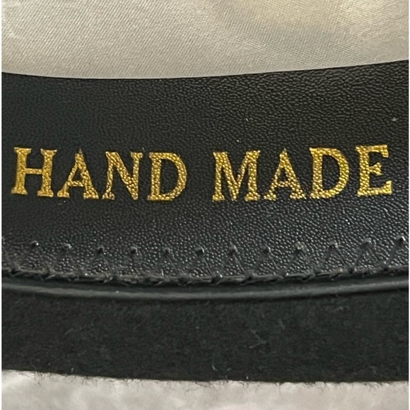 GEMVIE Black Derby Hat 100% Wool Theater Quality Hat Bowler Hat for Men Women - Picture 7 of 8